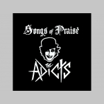 Adicts - Songs of Praise čierna hrubá mikina na zips s kapucou stiahnuteľnou šnúrkami